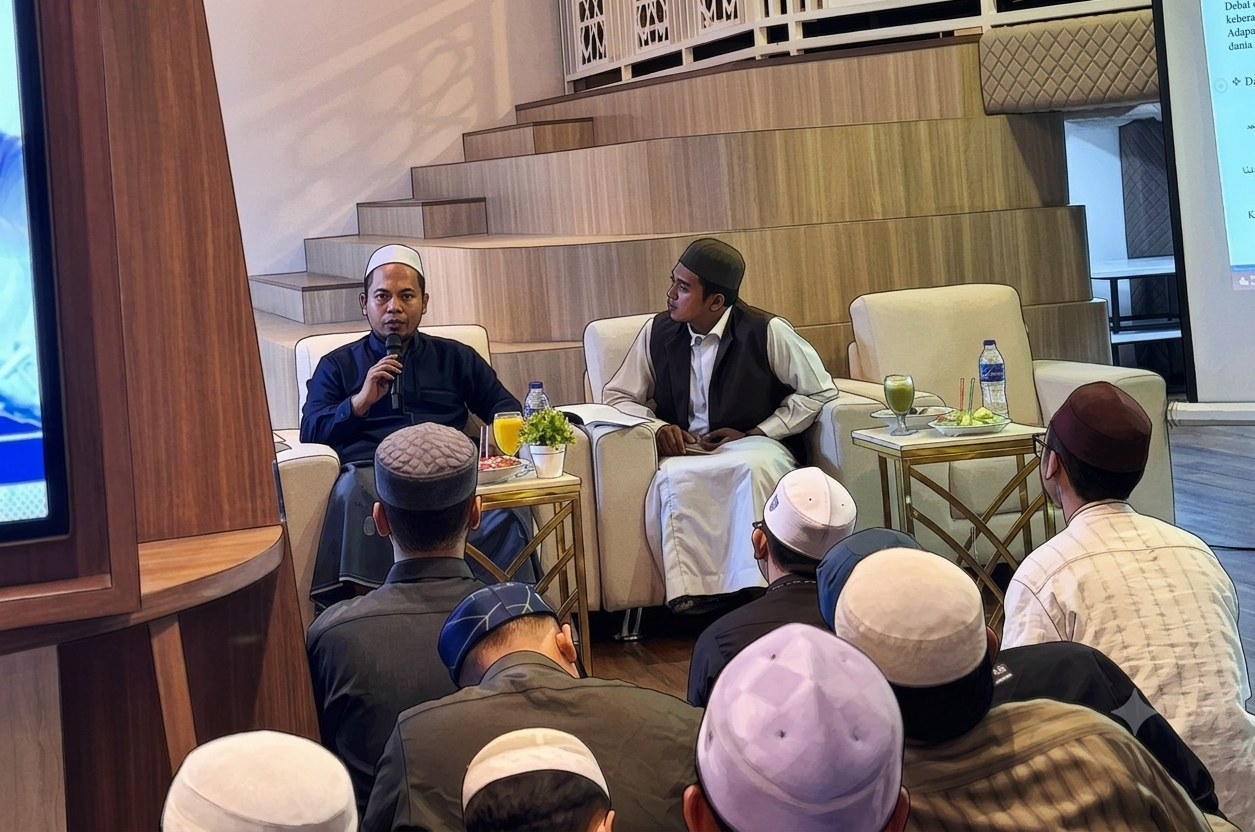 Mengasah Ketajaman Berpikir: Perpustakaan Dalwa Gelar Diskusi Seni Debat Berkelas Bersama Gus Wafi