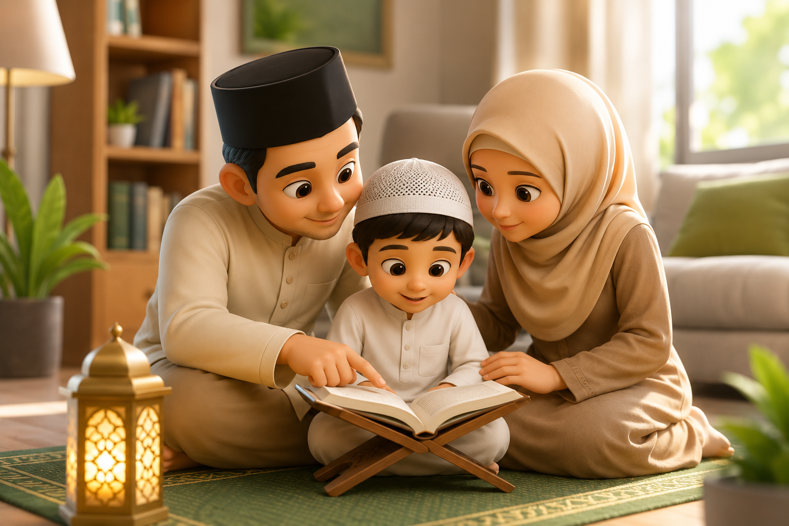 Mendidik Anak, Membangun Surga di Dalam Rumah